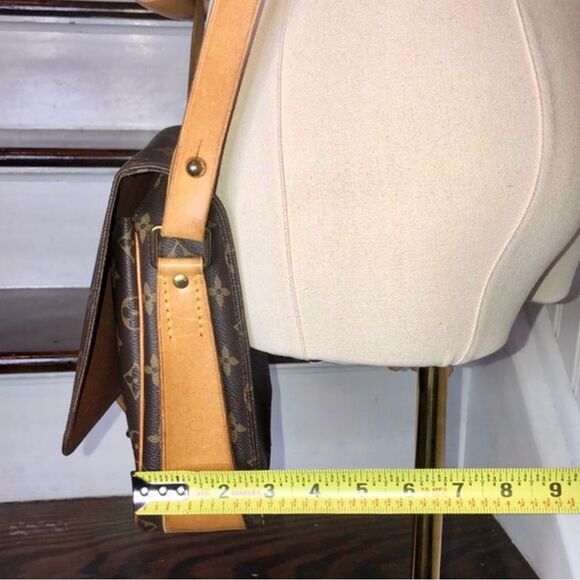 LOUIS VUITTON Cartouchiere GM Monogram Crossbody Shoulder Bag Authentic SL0941 - Picture 12 of 16